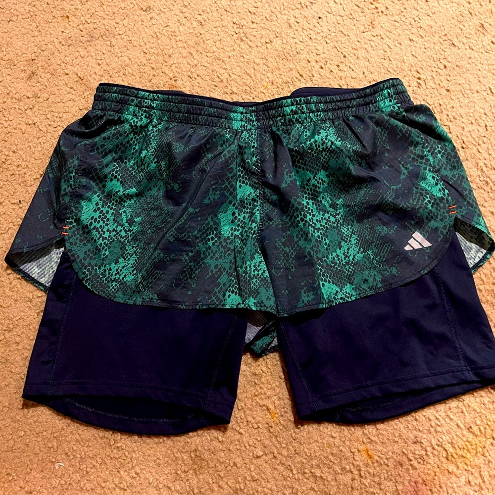 Adidas 2 in 1 shorts